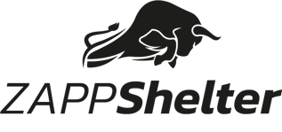 Black Zappshelter Logo Mark-1